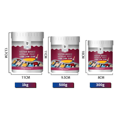 Rust Converter Paint One-Step Metallic Finish Water-Based