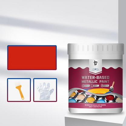 Rust Converter Paint One-Step Metallic Finish Water-Based