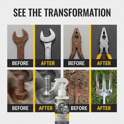 Rust Remover Spray Fast-Acting No Scrubbing 100 mL