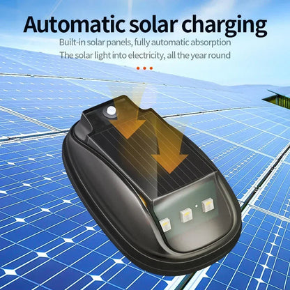 Safety Light Solar-Powered Remote Control 8 Colors