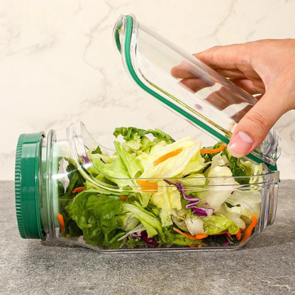 Salad Container Vertical Layering Leak-Proof Dressing Capsule