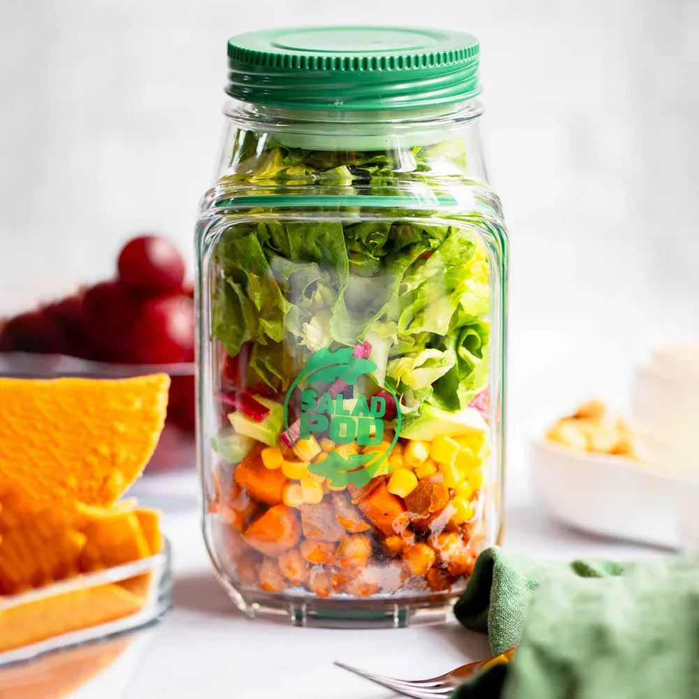 Salad Container Vertical Layering Leak-Proof Dressing Capsule