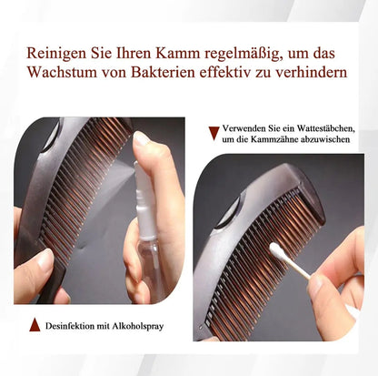 Scalp Massage Comb Hollow Bristles Dandruff Remover