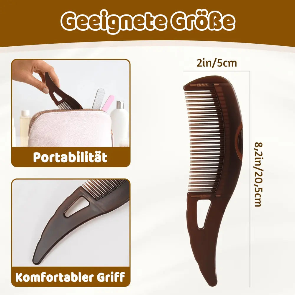 Scalp Massage Comb Hollow Bristles Dandruff Remover
