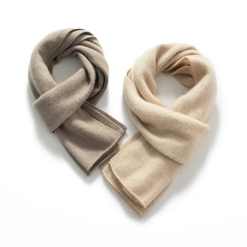 Scarf Knitted Cashmere Soft Lightweight Warmth