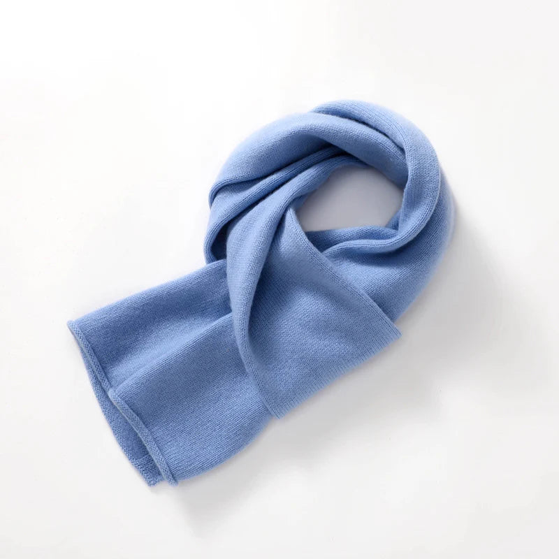 Scarf Knitted Cashmere Soft Lightweight Warmth