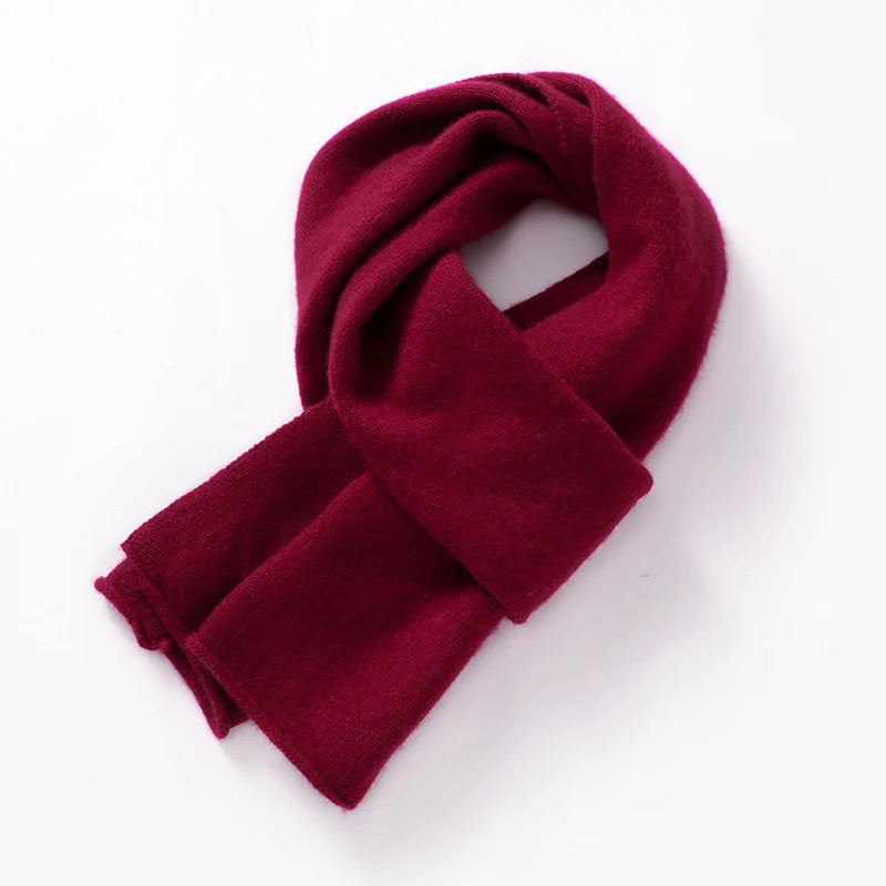 Scarf Knitted Cashmere Soft Lightweight Warmth