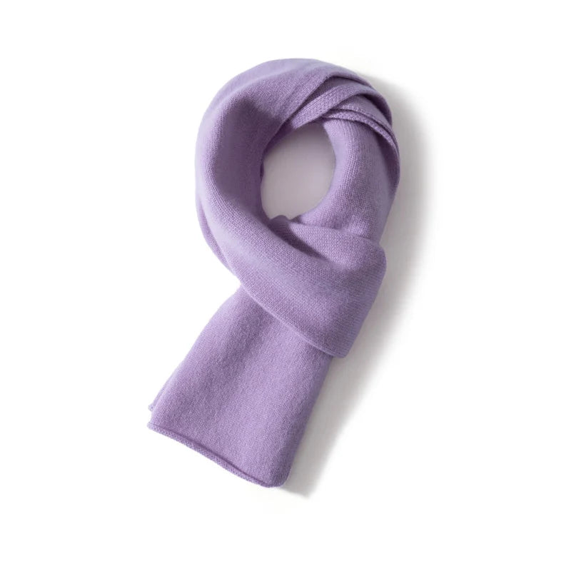 Scarf Knitted Cashmere Soft Lightweight Warmth