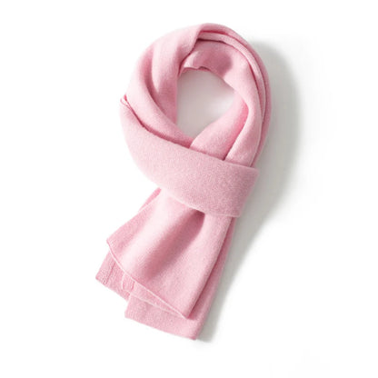 Scarf Knitted Cashmere Soft Lightweight Warmth