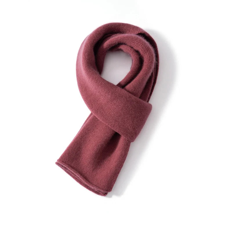 Scarf Knitted Cashmere Soft Lightweight Warmth
