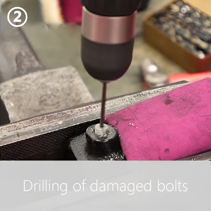 Screw Extractor Set Reverse Thread 20 Sizes