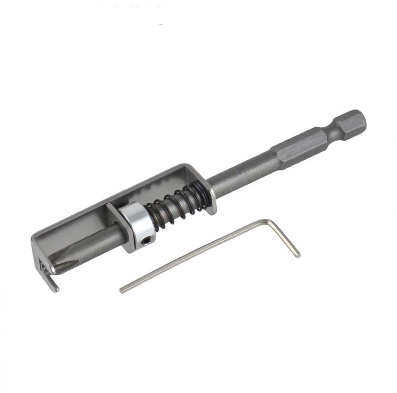 Screw Holder Spring-Loaded Extendable Guide One-Hand Operation