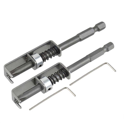 Screw Holder Spring-Loaded Extendable Guide One-Hand Operation