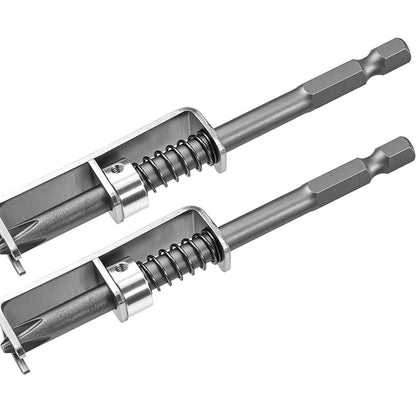 Screw Holder Spring-Loaded Extendable Guide One-Hand Operation