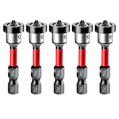 Screwdriver Bit Set Magnetic Depth Stop S2 Steel