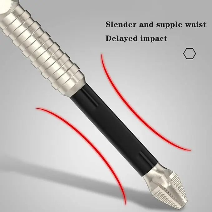 Screwdriver Bit Set Magnetic Tips & Anti-Slip 6-Piece
