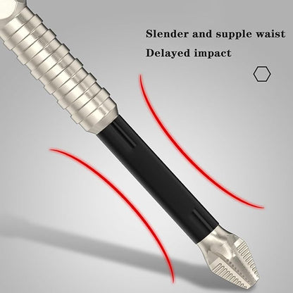 Screwdriver Bit Set Magnetic Tips & Non-Slip Teeth