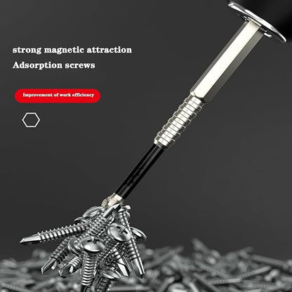 Screwdriver Bit Set Magnetic Tips & Non-Slip Teeth