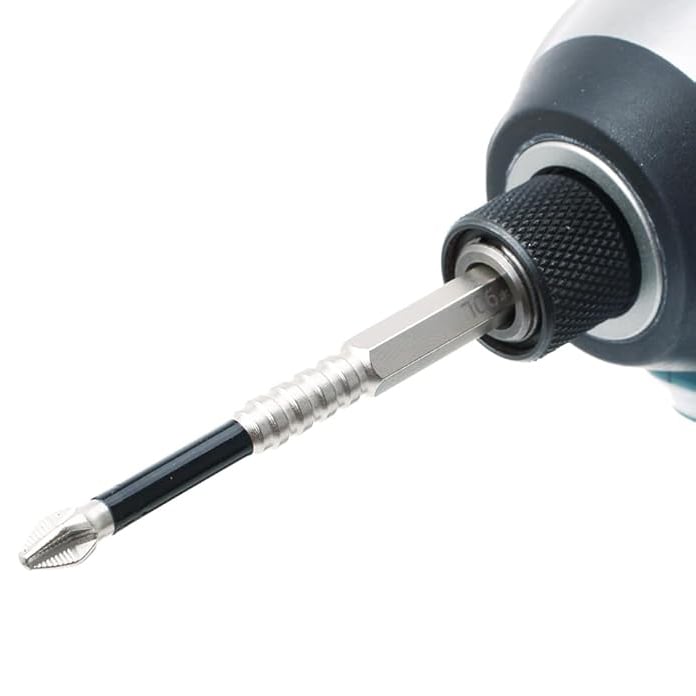 Screwdriver Bit Set Magnetic Tips & Non-Slip Teeth