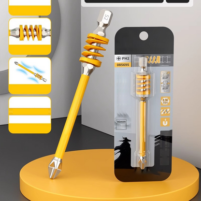 Screwdriver Bit Set Non-Slip Phillips Tip & Magnetic Hold