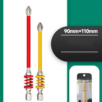 Screwdriver Bit Set Non-Slip Phillips Tip & Magnetic Hold