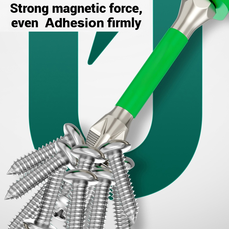 Screwdriver Bit Set Non-Slip Phillips Tip & Magnetic Hold