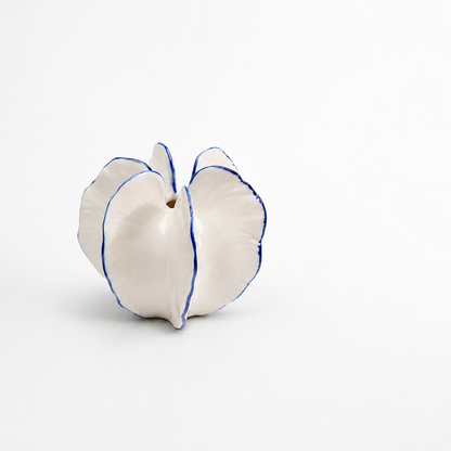 Sculptural Ceramic Vase For Dried Flowers