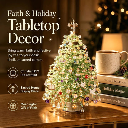 Seasonal Tree Craft Kit Beaded Reusable Tabletop Decor