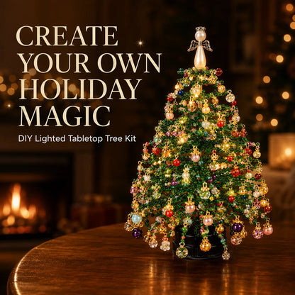 Seasonal Tree Craft Kit Beaded Reusable Tabletop Decor