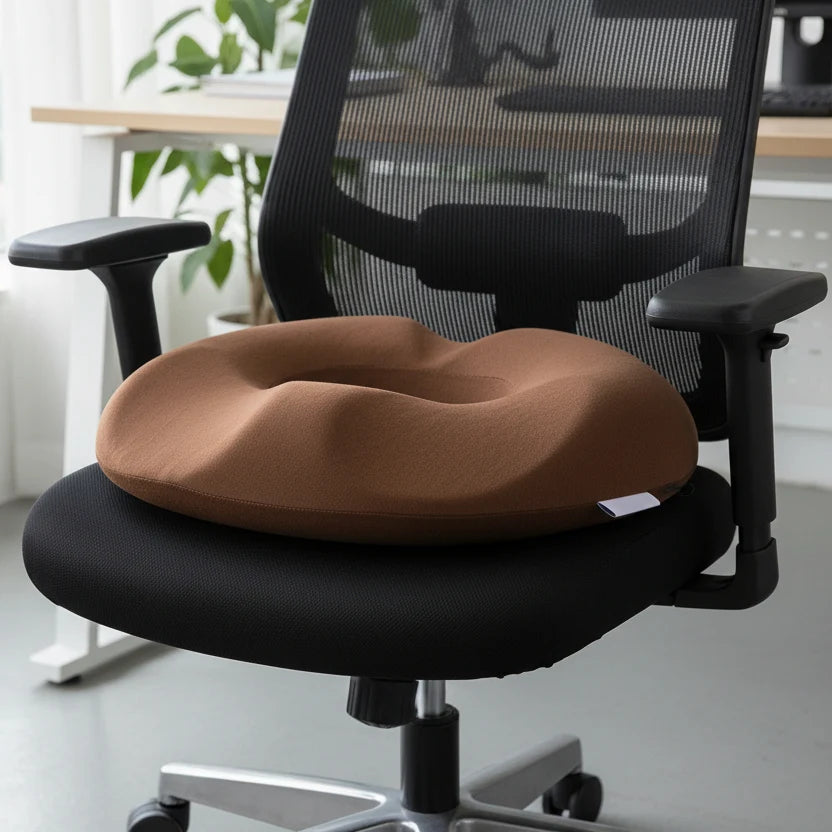 Seat Cushion High-Density Memory Foam Removable Machine-Washable Cover