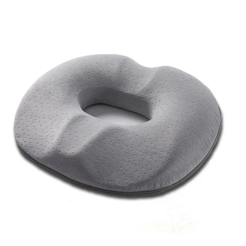 Seat Cushion Memory Foam Ergonomic Cutout
