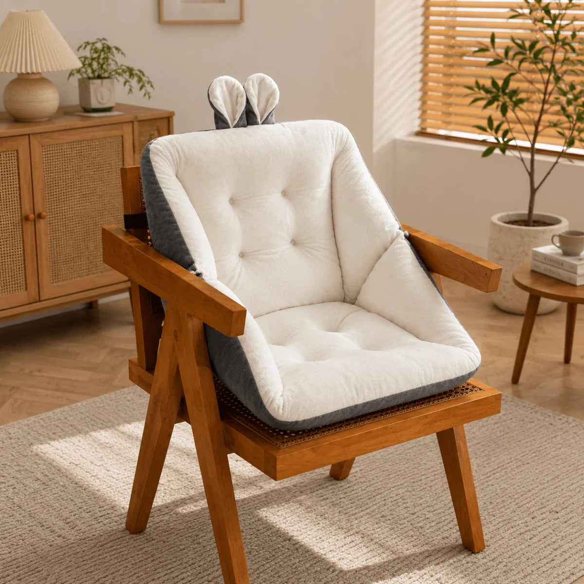 Seat Cushion Memory Foam Ergonomic Tailbone Support