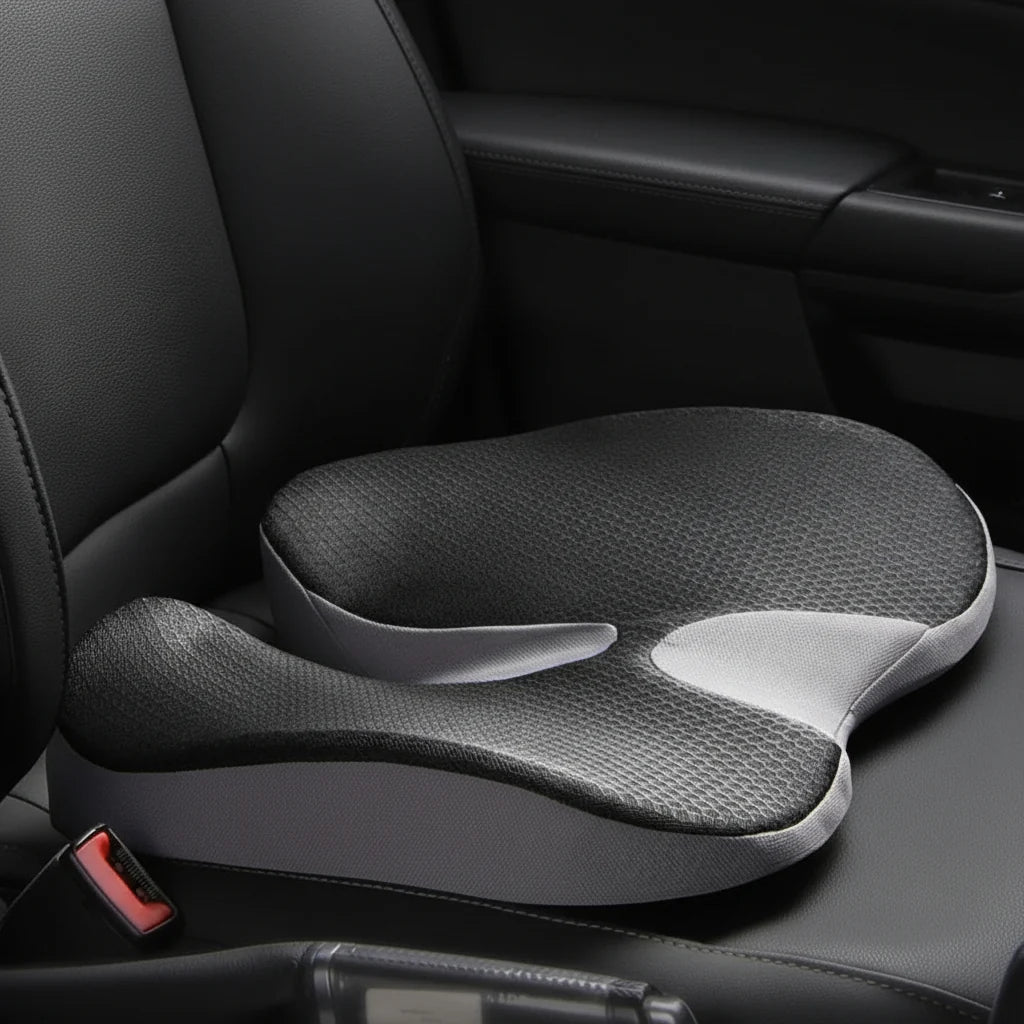Seat Cushion Memory Foam Non-Slip Washable Cover