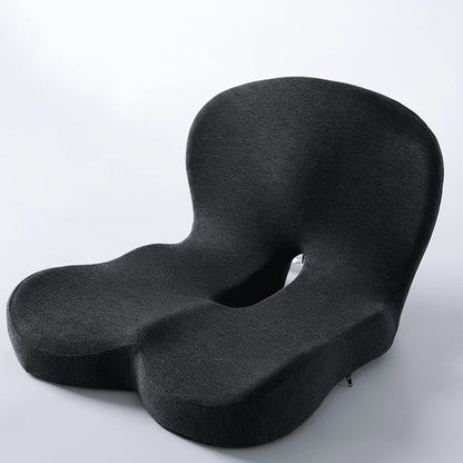 Seat Cushion Memory Foam Posture Support Removable Machine-Washable Cover