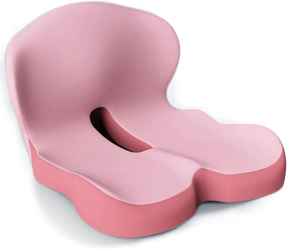 Seat Cushion Memory Foam Posture Support Removable Machine-Washable Cover