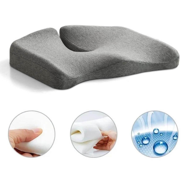 Seat Cushion U-Shape Memory Foam Tailbone Relief