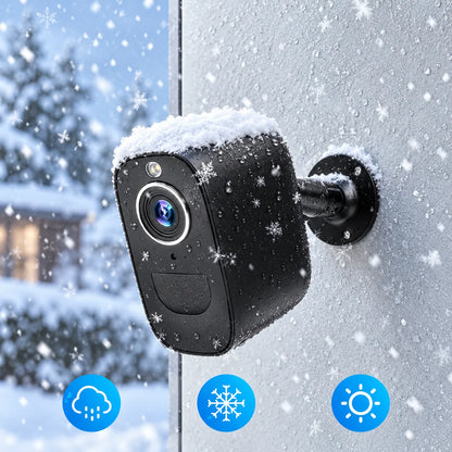 Security Camera 4G LTE Rechargeable Infrared Night Vision