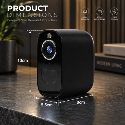 Security Camera 4G LTE Rechargeable Infrared Night Vision