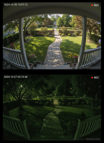 Security Cameras 2-Pack Full HD Night Vision