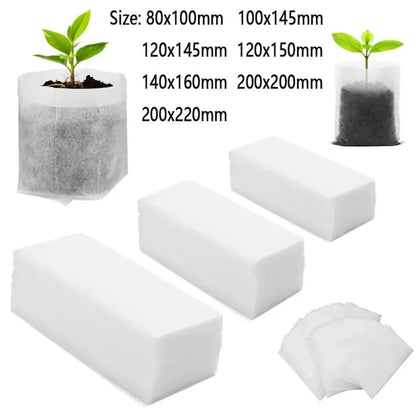 Seedling Plant Bags Biodegradable Breathable Fleece