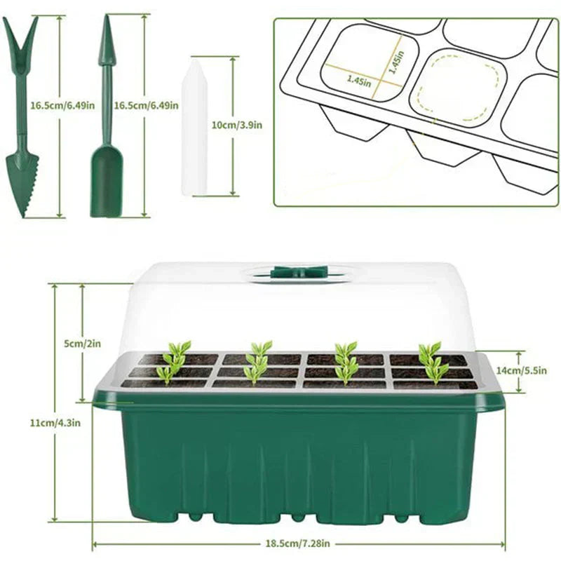 Seedling Station Full Spectrum LED Humidity Control