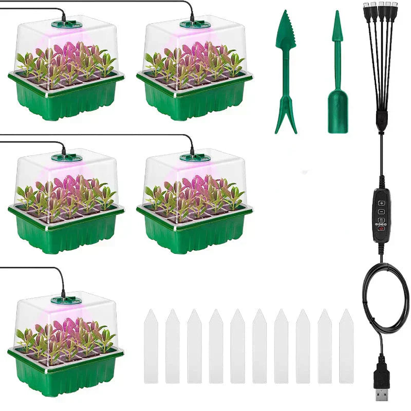 Seedling Station Full Spectrum LED Humidity Control