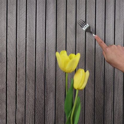 Self-Adhesive 3D PVC Wall Panels with Wood Finish for Instant Home Transformation