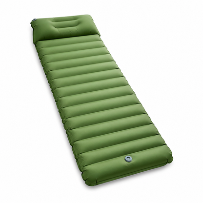 Self-Inflating Nylon & TPU Camping Sleeping Mat (40-Second)