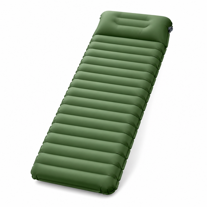 Self-Inflating Nylon & TPU Camping Sleeping Mat (40-Second)