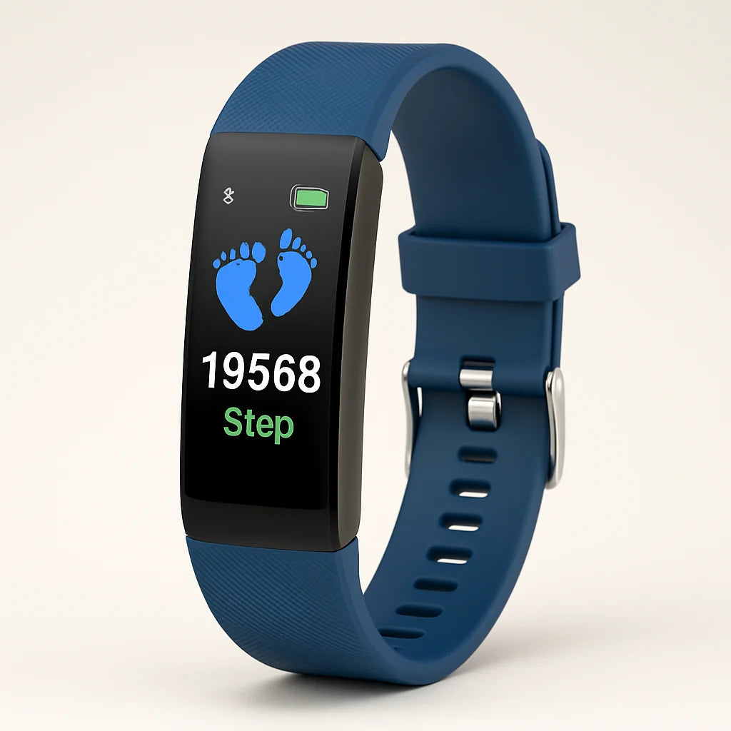 Senior Smartwatch with Large LED Display and Health Monitor