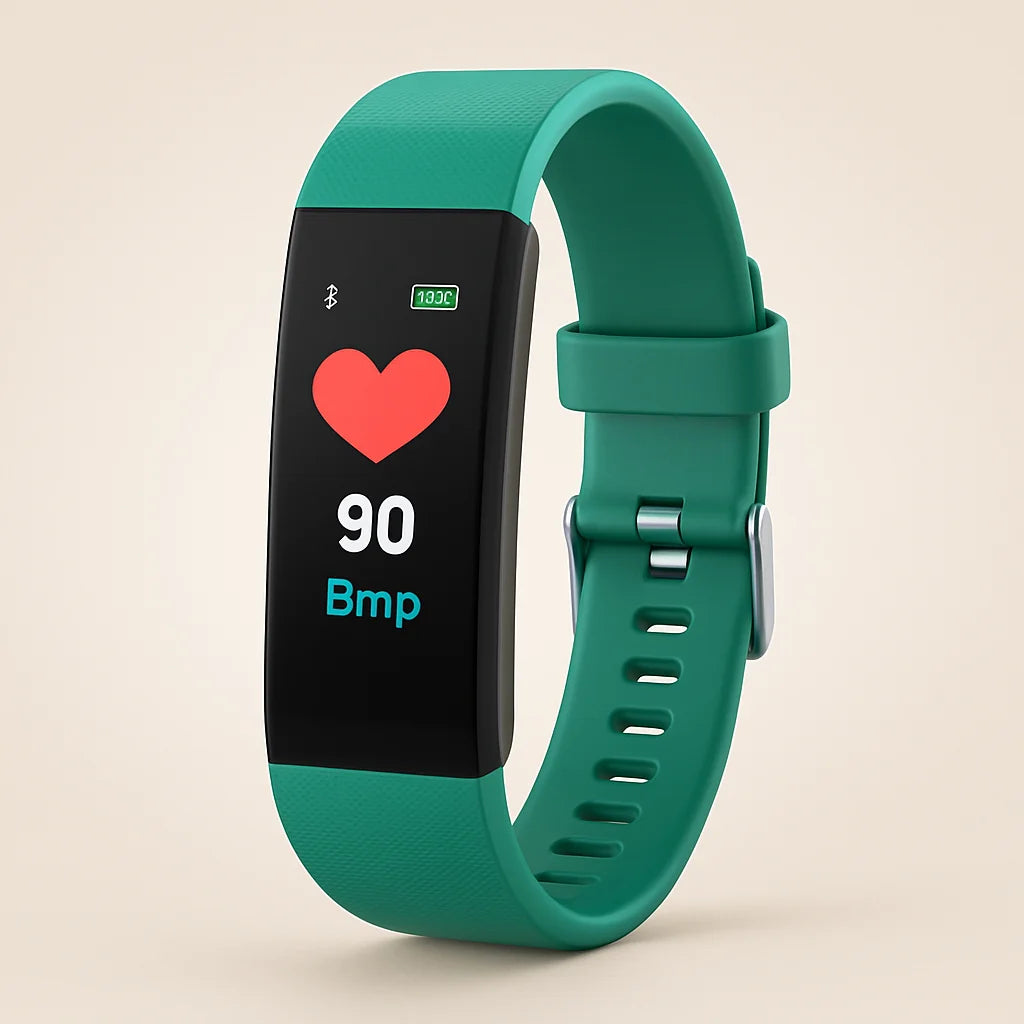 Senior Smartwatch with Large LED Display and Health Monitoring
