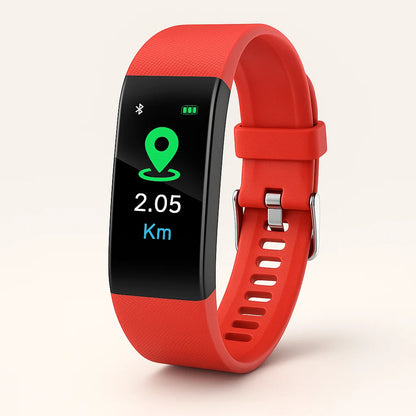 Senior Smartwatch with Large LED Display and Health Monitoring