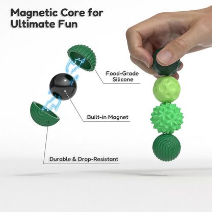 Sensory Stones Magnetic Silicone Fidget Toy