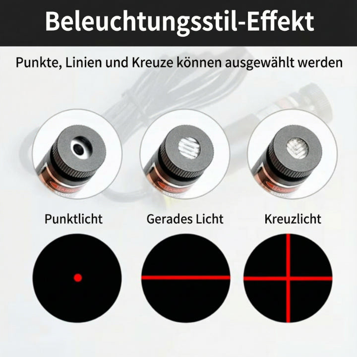 Sewing Guide Light Red Line USB Powered Magnetic Base
